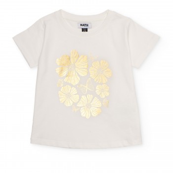 Παιδική μπλούζα για κορίτσια Nathkids εκρού