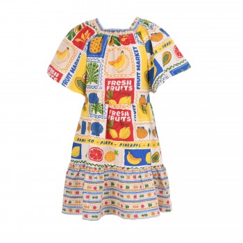 Παιδικό φόρεμα για κορίτσια Nathkids tropical print