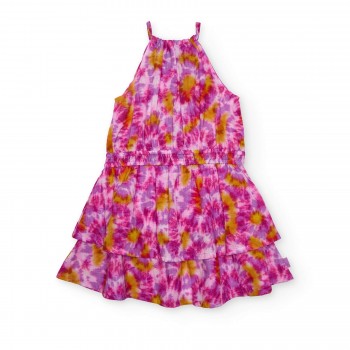 Παιδικό φόρεμα για κορίτσια Nathkids tie-dye