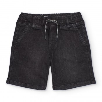 Παιδική βερμούδα για αγόρια Nathkids μαύρο τζιν