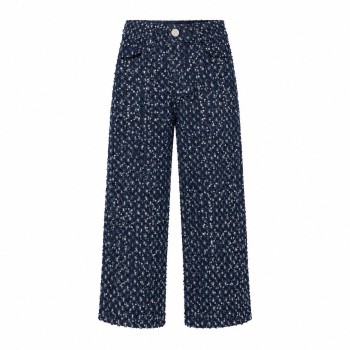 Παιδικό παντελόνι για κορίτσια Nathkids denim με πούλιες