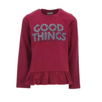 Μπλούζα Nathkids μπορντώ GOOD