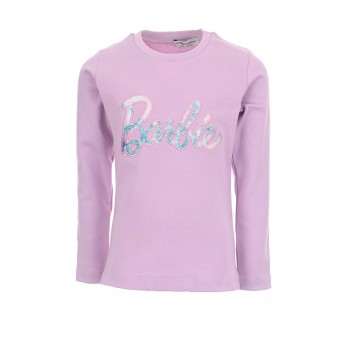 Παιδική μπλούζα για κορίτσια Action Sportswear λιλά Barbie