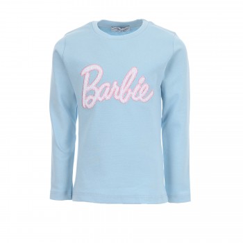Παιδική μπλούζα για κορίτσια Action Sportswear σιέλ Barbie