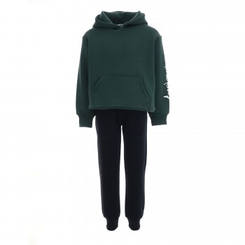 Παιδικό σετ φόρμα φούτερ για αγόρια Action Sportswear  κυπαρισσί- μαρέν