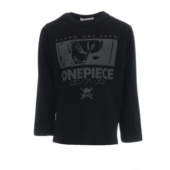 Παιδική μπλούζα για αγόρια μακρυμάνικη Action Sportswear μαύρο