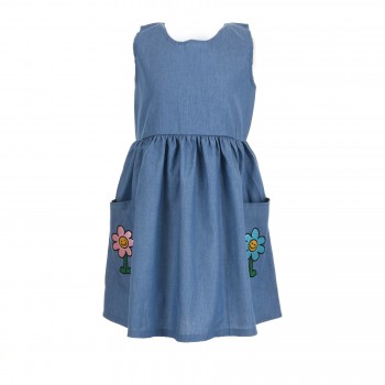 Παιδικό φόρεμα για κορίτσια Action Sportswear τζιν