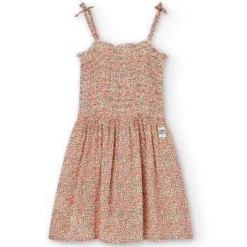 Παιδικό φόρεμα για κορίτσια Boboli φλοραλ πολύχρωμο