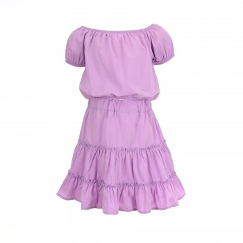 Παιδικό σετ με φούστα για κορίτσια Trax 3τμχ λιλά