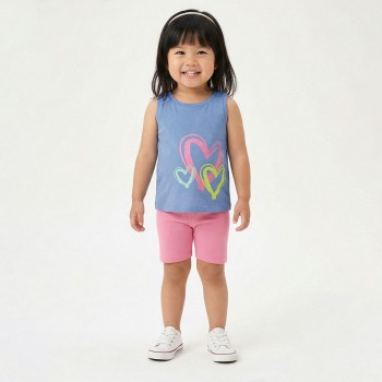 Παιδικό σετ για κορίτσια Trax λιλά- ροζ 3τμχ