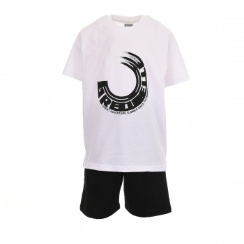 Παιδικό σετ για αγόρια Trax λευκό-μαύρο