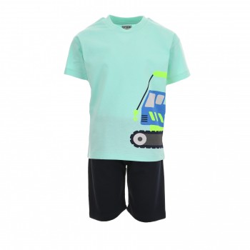 Παιδικό σετ για αγόρια Trax μέντα-μαρέν