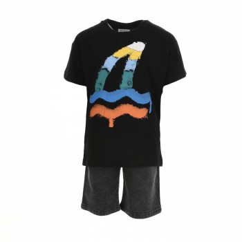 Παιδικό σετ για αγόρια Trax μαύρο- τζιν