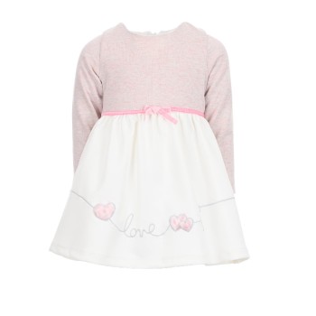 Βρεφικό φόρεμα για κορίτσια Restart ροζ